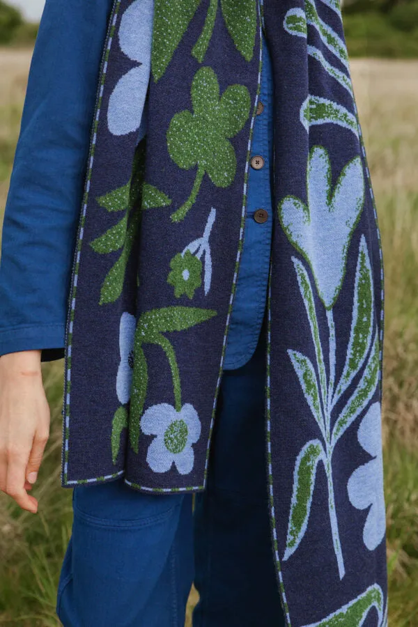 Swinbrook 24 Scarf - Larkspur