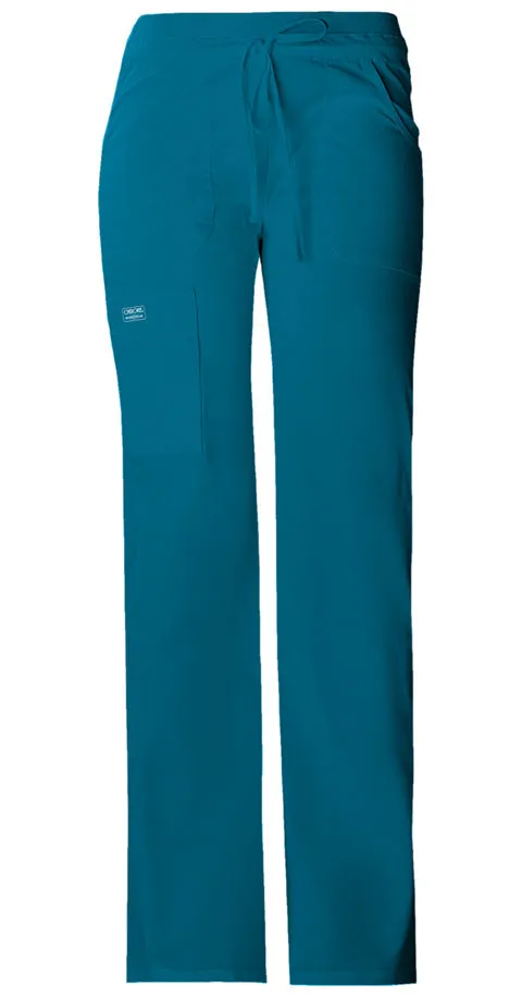 TALL - Cherokee WW Core Stretch Women's Drawstring Cargo Scrub Pant 24001T