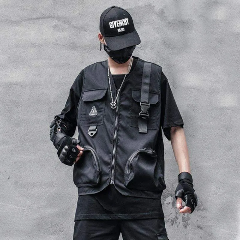 Techwear Cargo utility vest