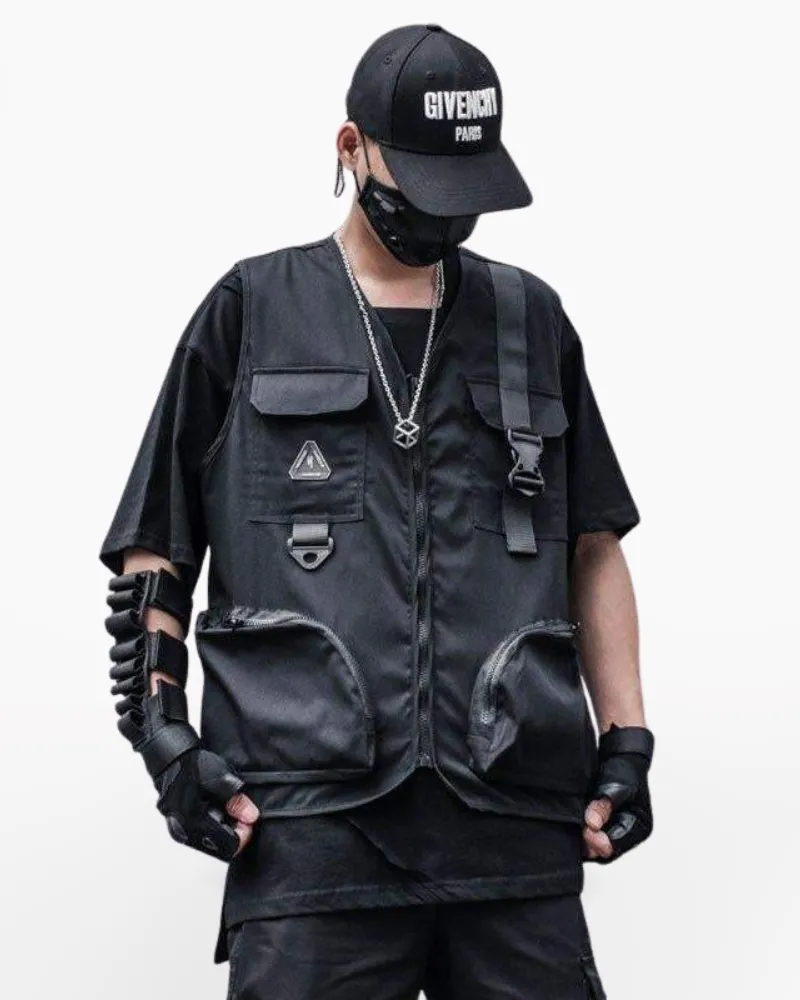 Techwear Cargo utility vest