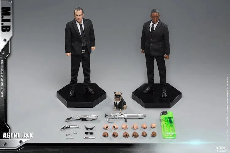 The Black Suit Agents: PCTOYS: PC022C: 1/12 Scale