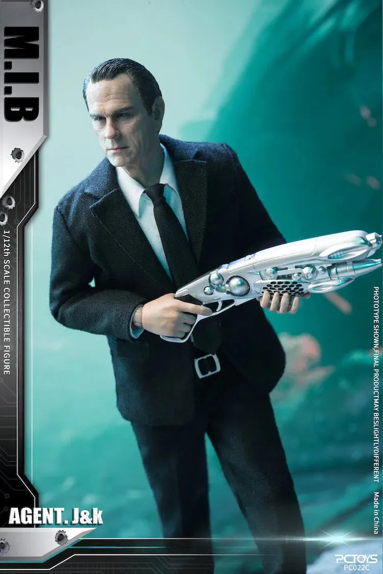 The Black Suit Agents: PCTOYS: PC022C: 1/12 Scale