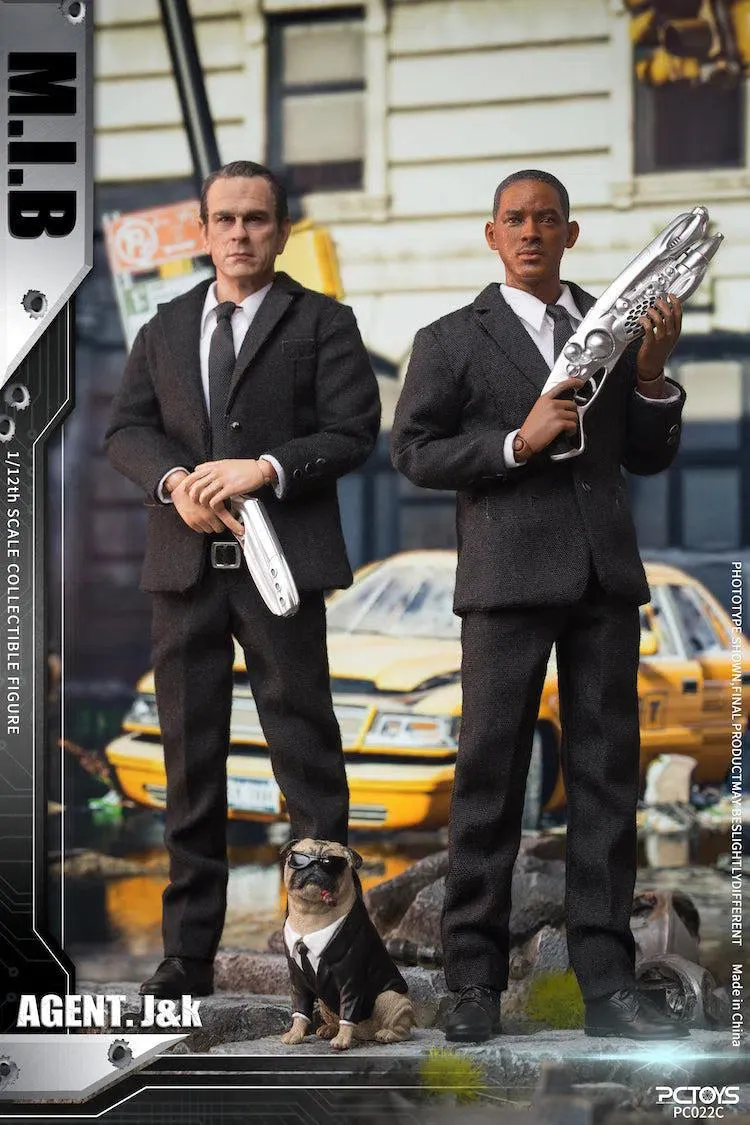 The Black Suit Agents: PCTOYS: PC022C: 1/12 Scale