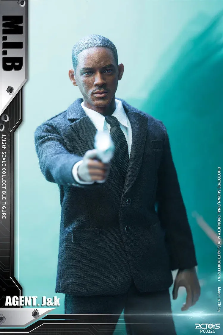 The Black Suit Agents: PCTOYS: PC022C: 1/12 Scale