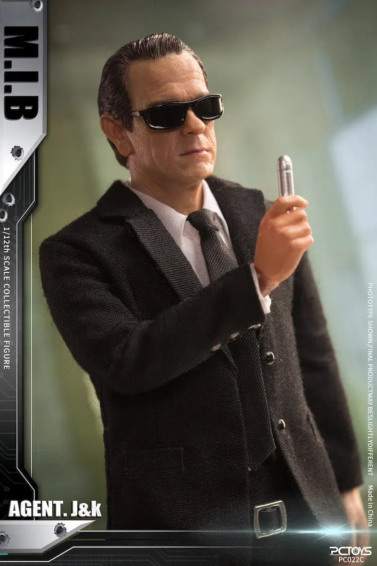 The Black Suit Agents: PCTOYS: PC022C: 1/12 Scale