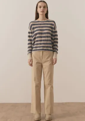 Thomas Corduroy Pant - Ecru