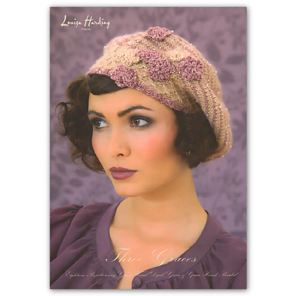 Three Graces Knitting Pattern Book by Louisa Harding Yarns