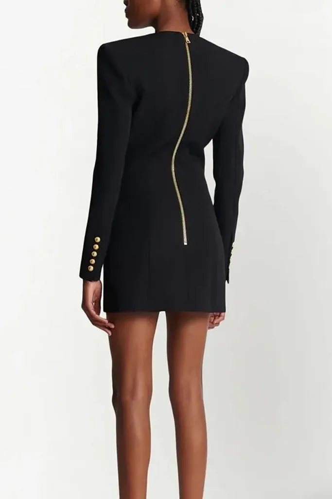 Tintra Black Dress Jacket