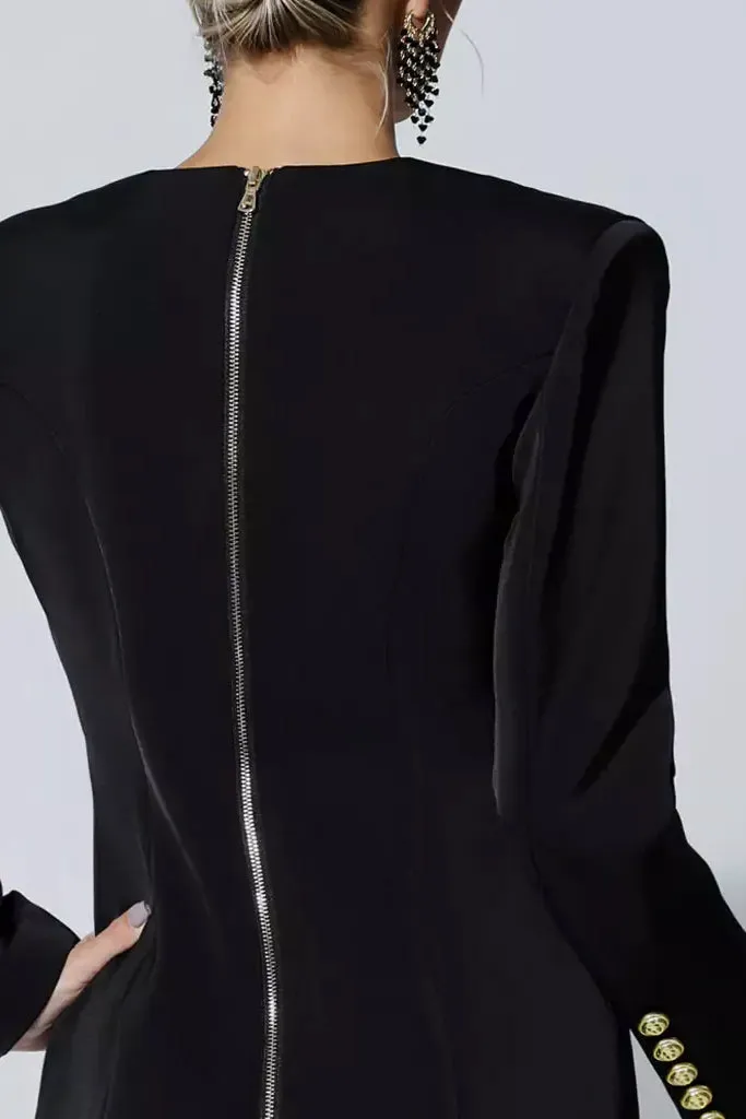 Tintra Black Dress Jacket