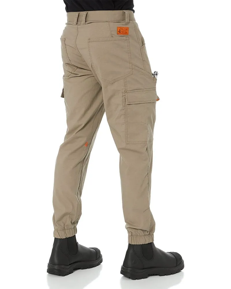 Tradies Meter Lightweight Cuff Pant Twin Value Pack - Brindle