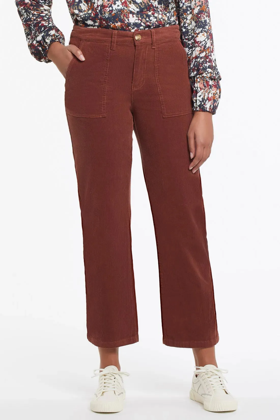 Tribal | Stretch Corduroy Ankle Pants | Women's