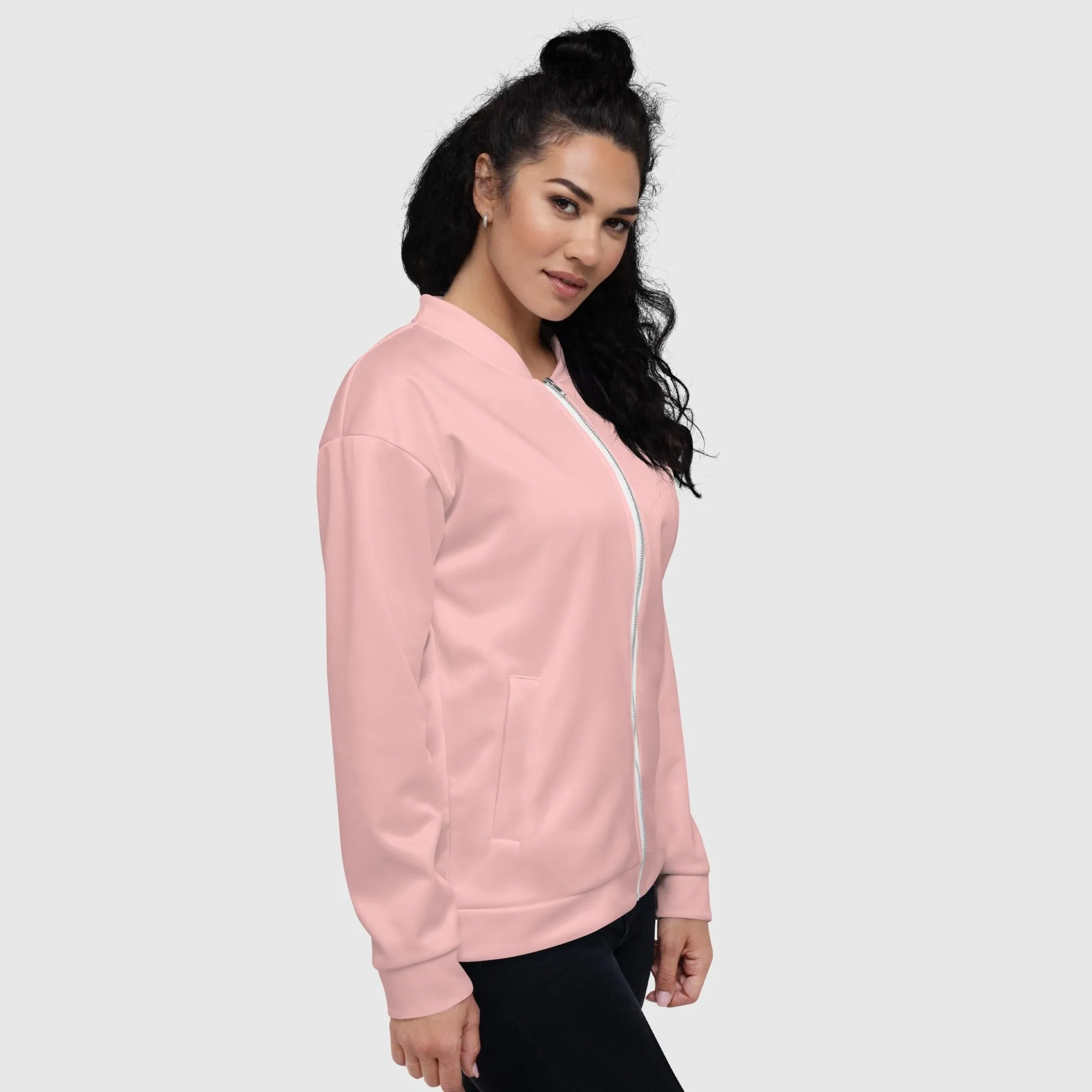 Unisex Bomber Jacket - Pink