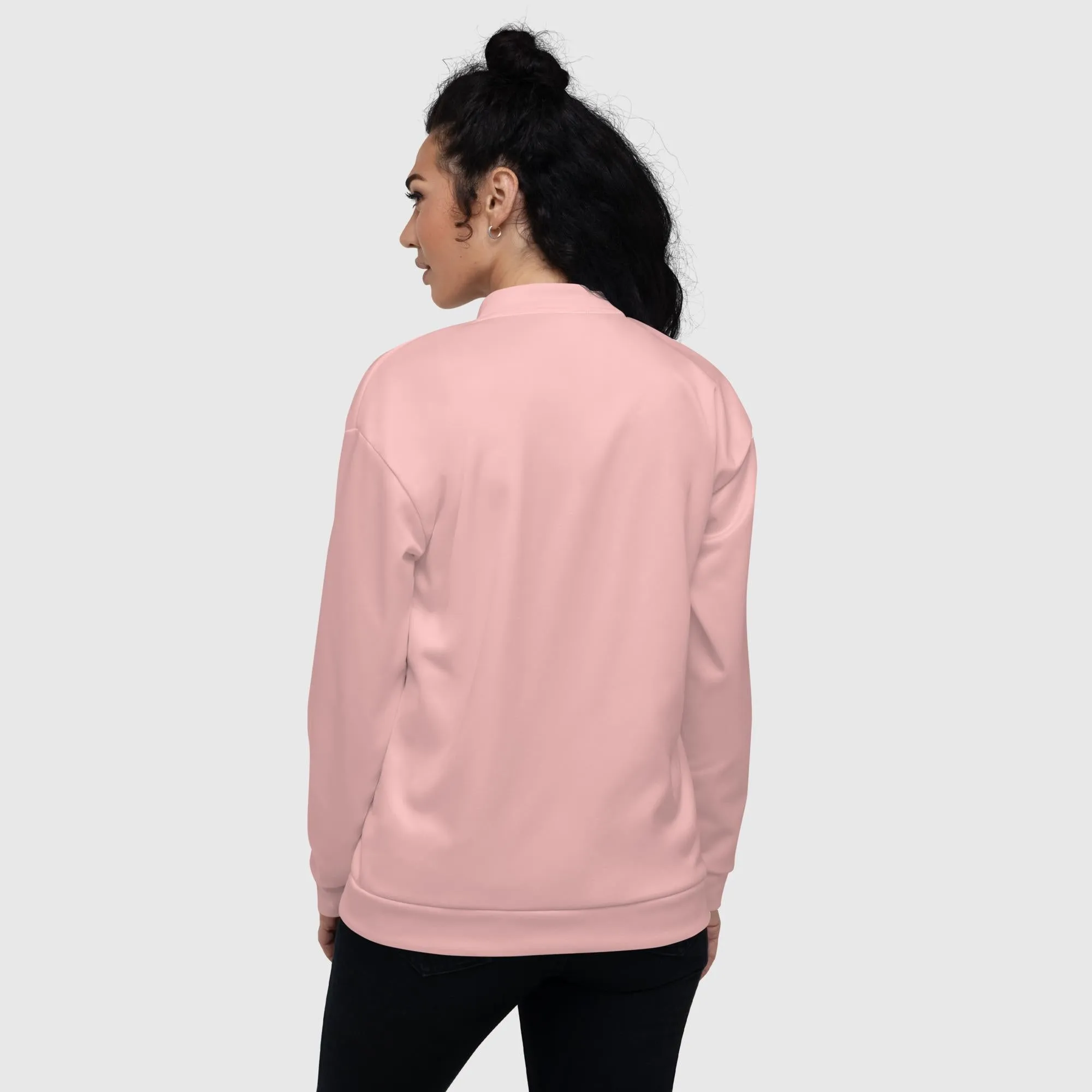 Unisex Bomber Jacket - Pink