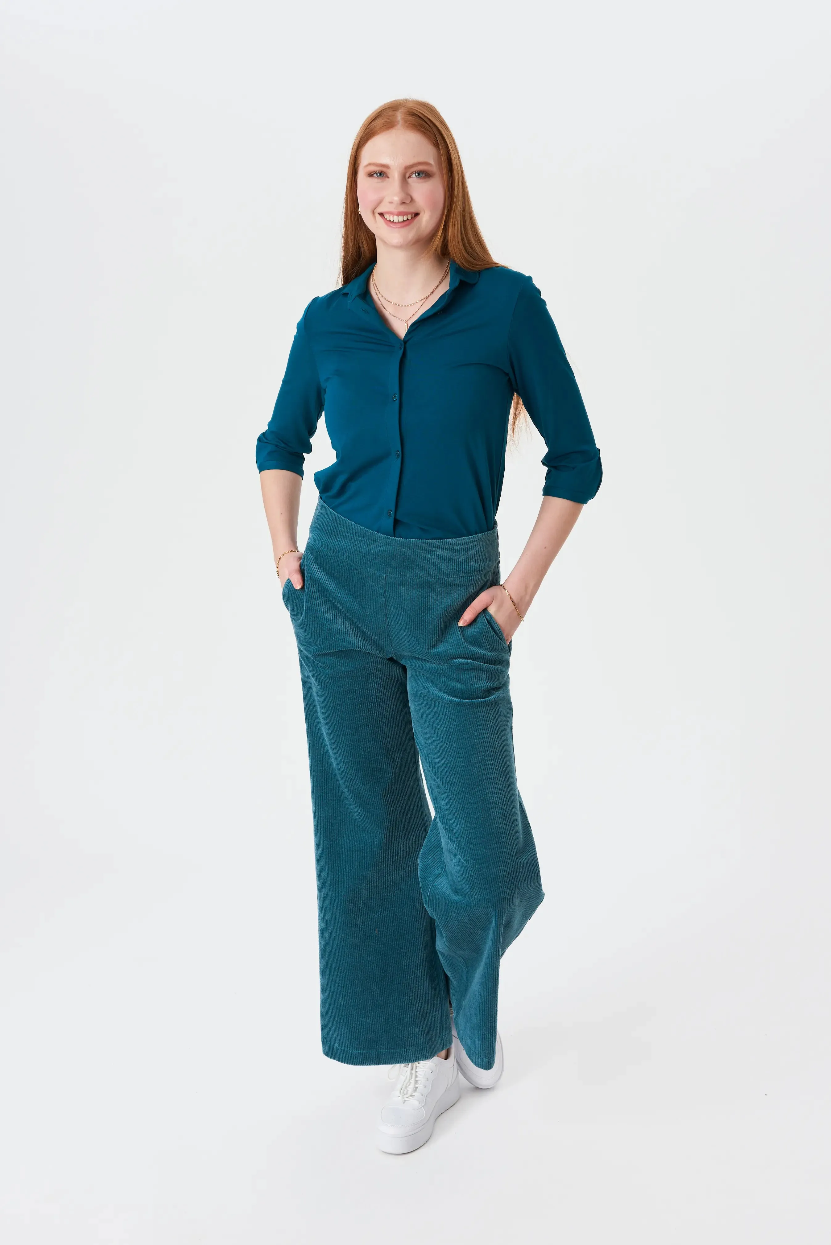 UVR Berlin pants Reaina turquoise