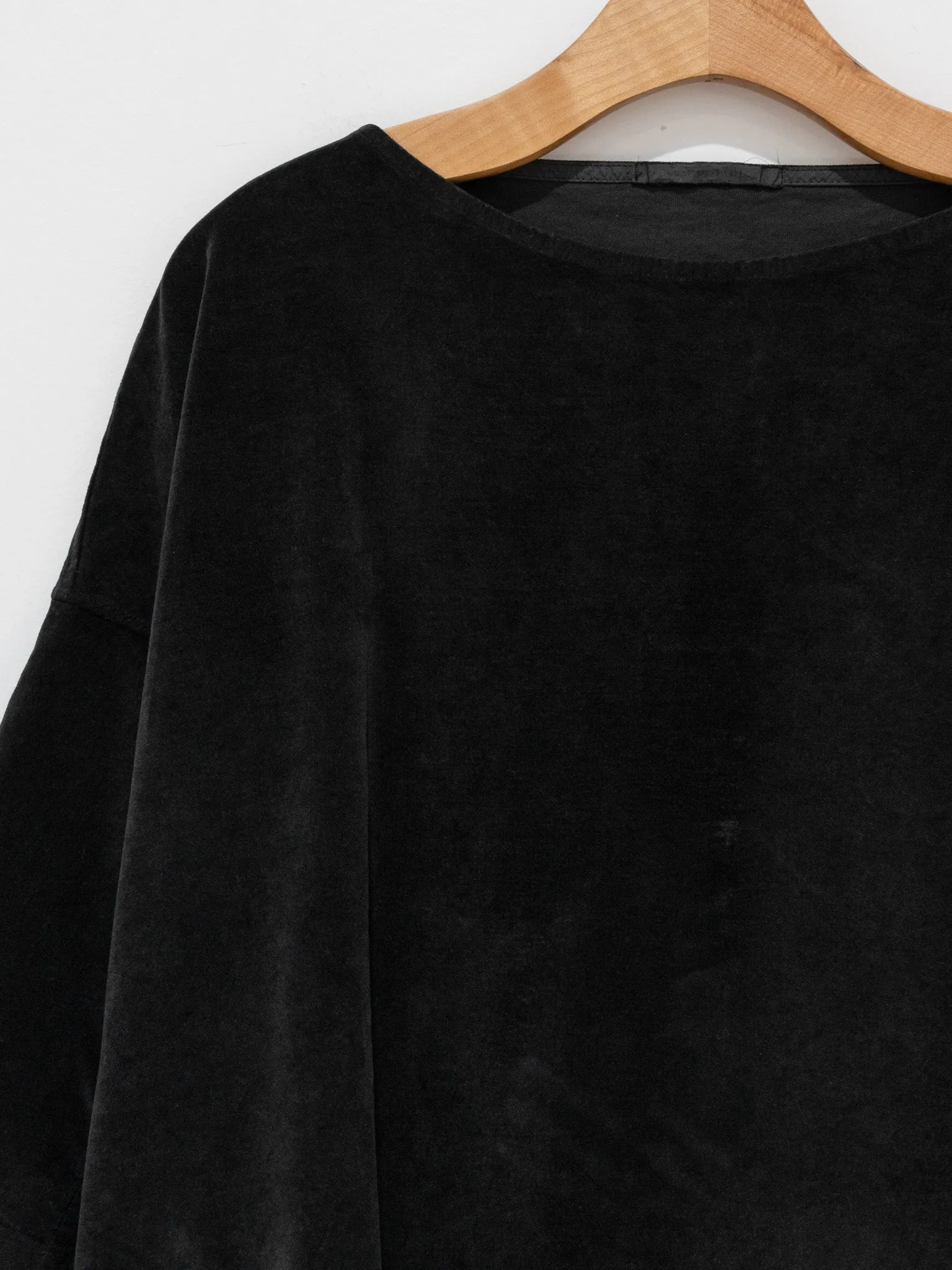 Velvet Boatneck Tunic - Slate