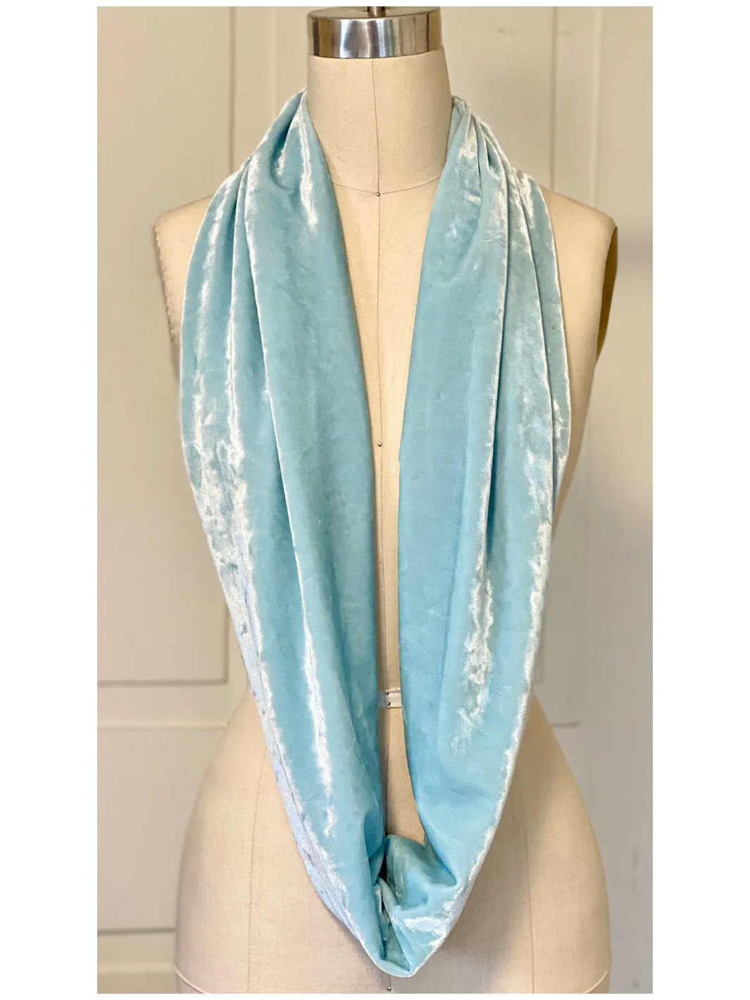 Velvet Infinity Scarf