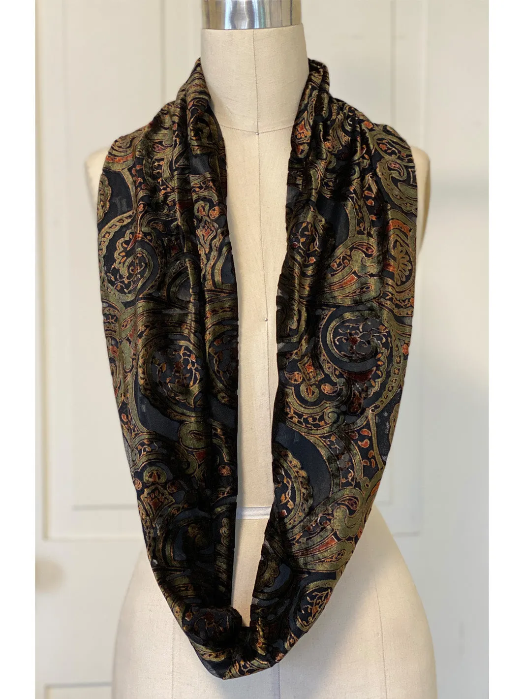 Velvet Infinity Scarf