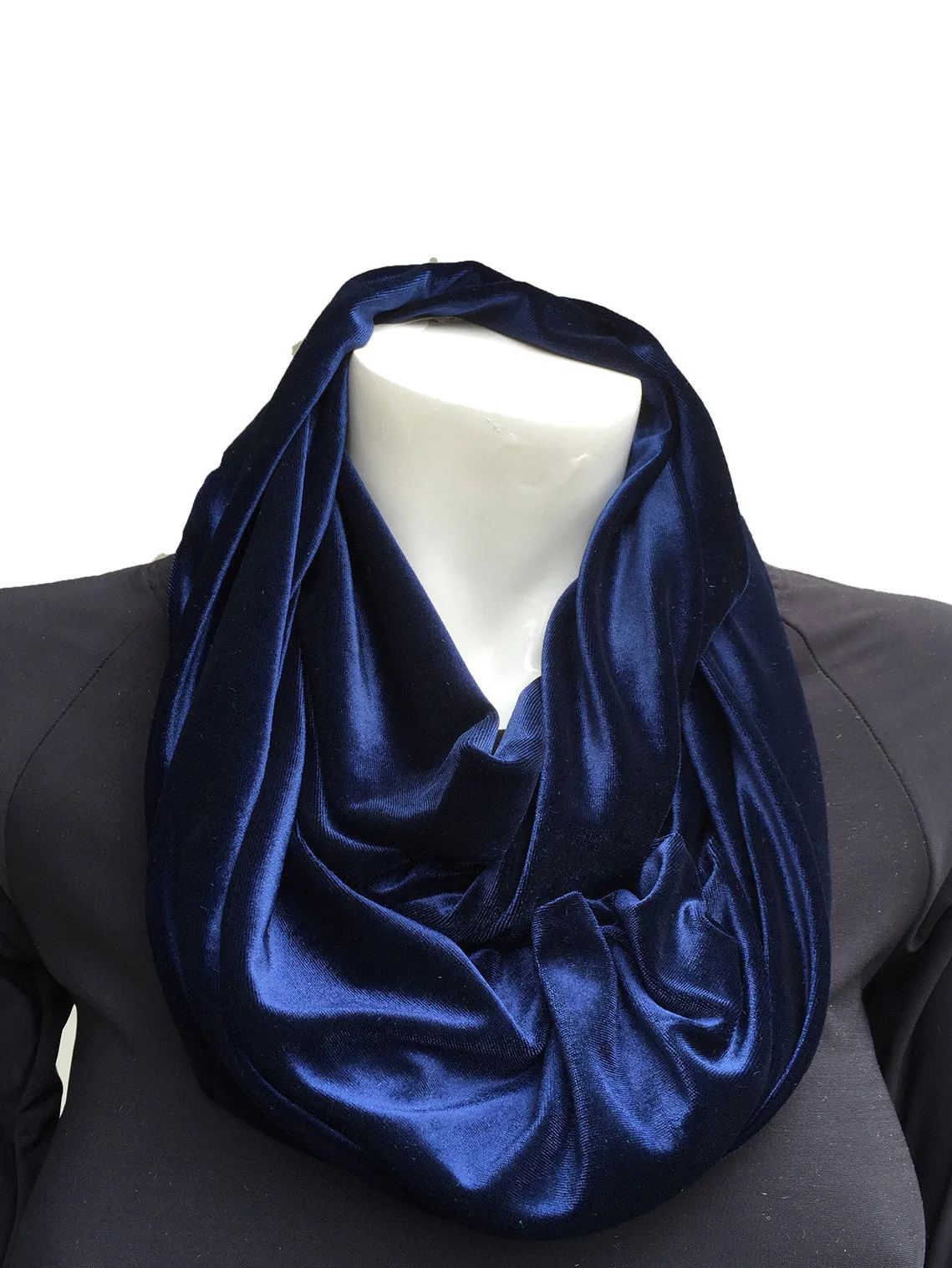 Velvet Infinity Scarf