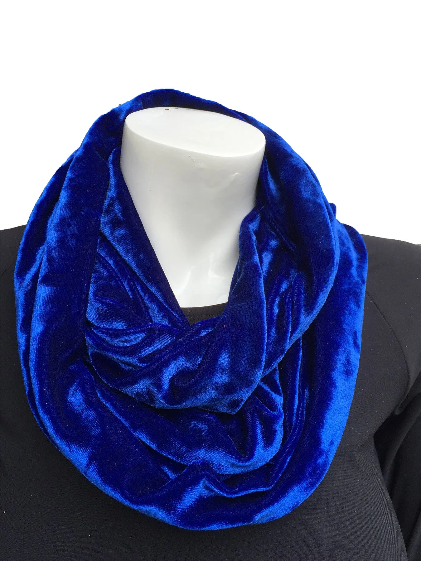 Velvet Infinity Scarf