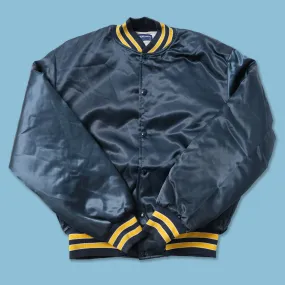 Vintage Deadstock Satin Bomber Jacket XLarge