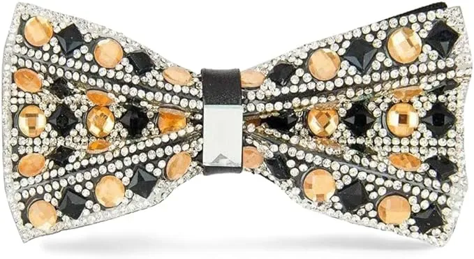 Vittorio Farina Men's Jeweled Bow Tie in Gift Box