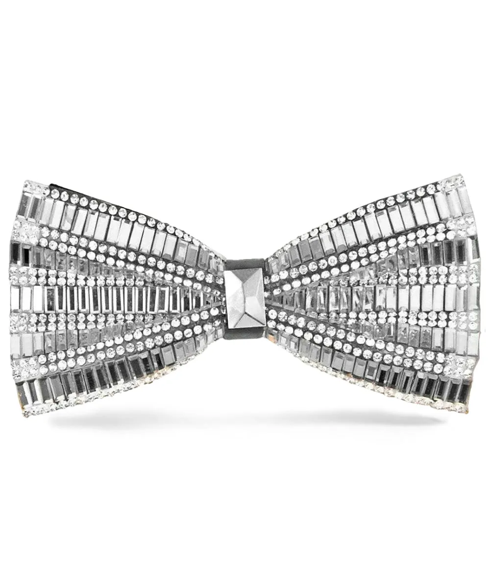 Vittorio Farina Men's Jeweled Bow Tie in Gift Box