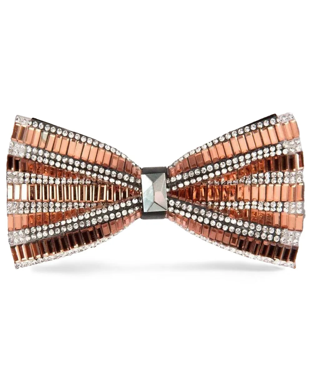 Vittorio Farina Men's Jeweled Bow Tie in Gift Box