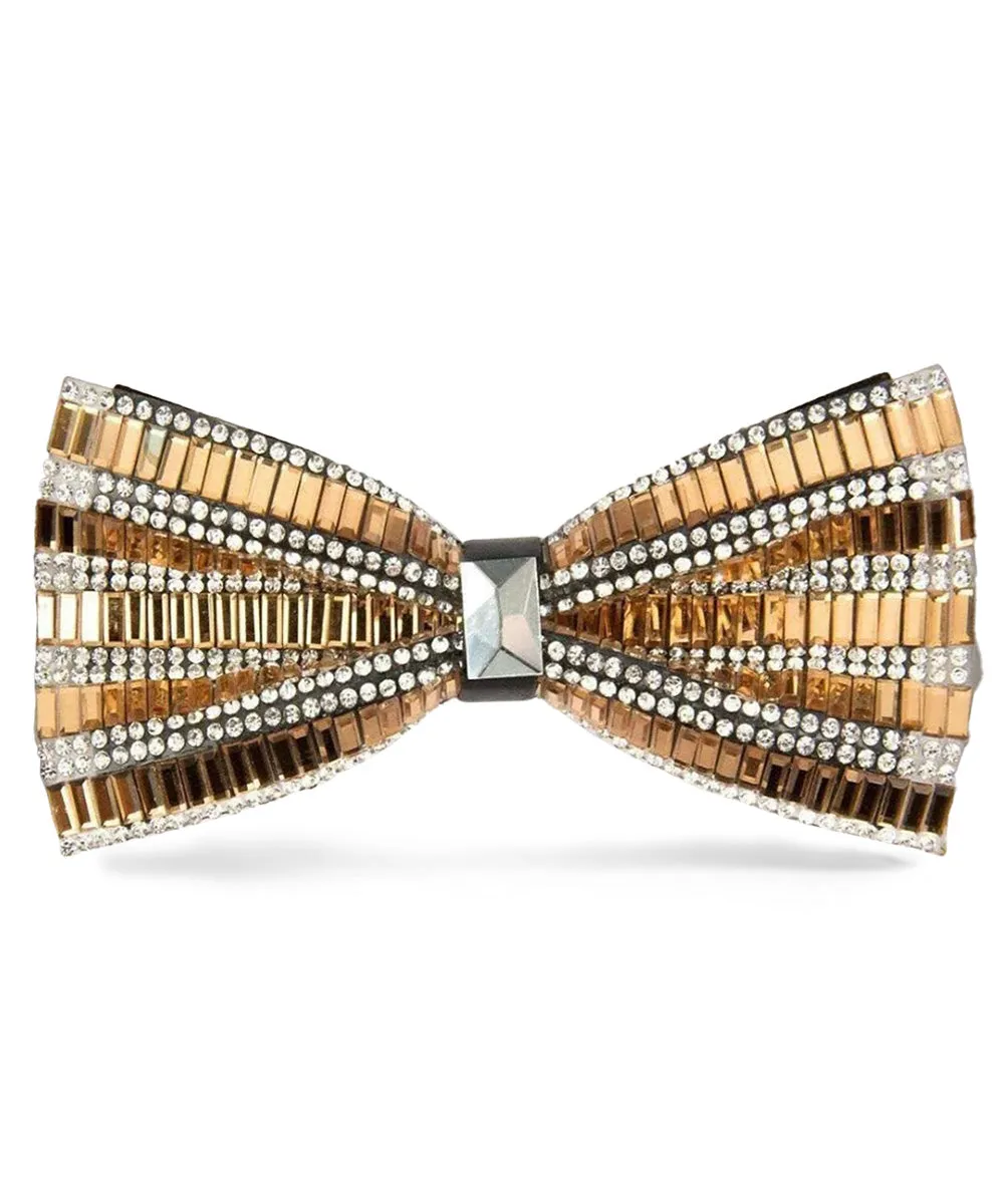 Vittorio Farina Men's Jeweled Bow Tie in Gift Box