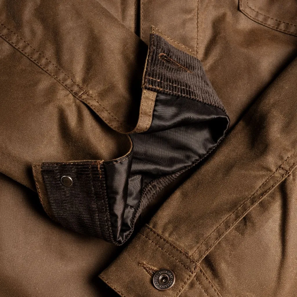 Waxed Canvas Field Jacket | Coyote