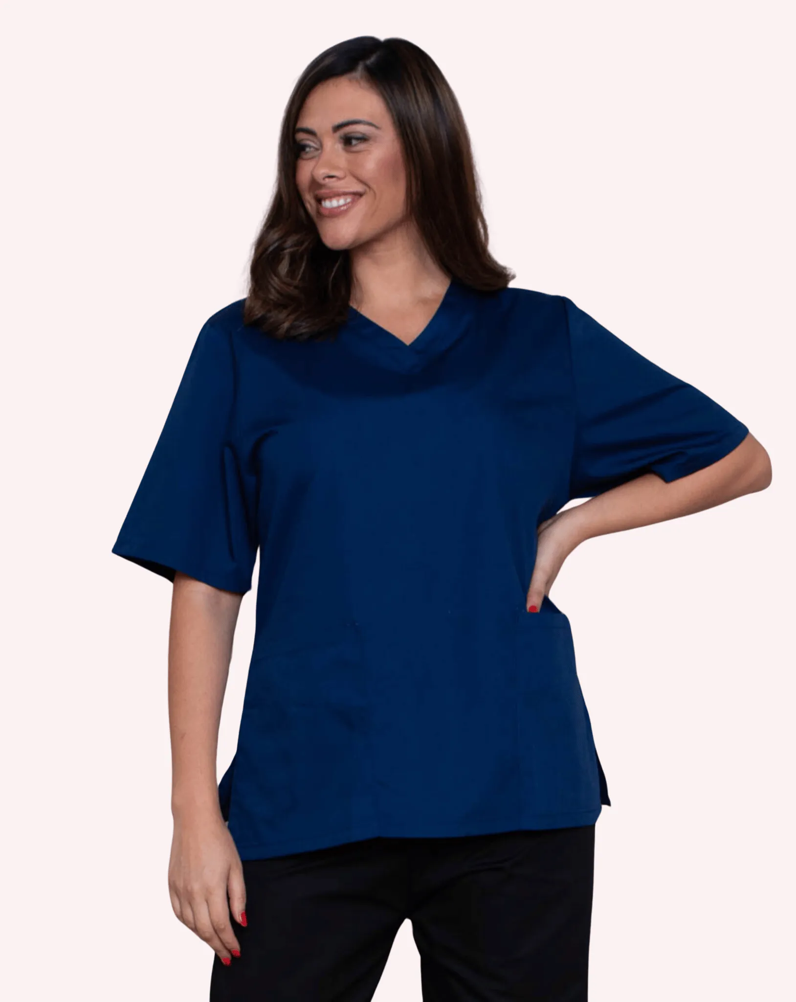 Women's Lightweight Scrub Tunic - Sailor Navy