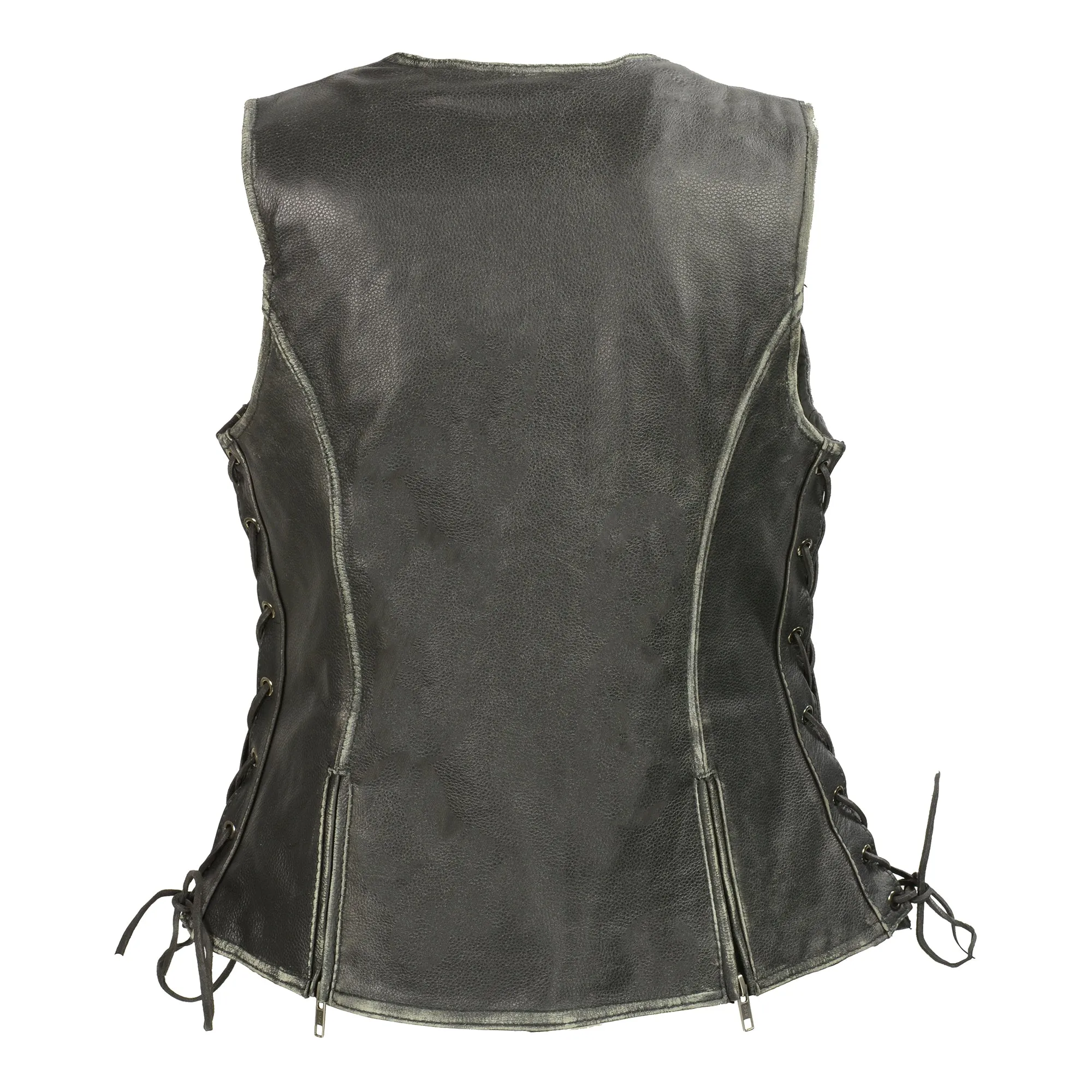 Women's Zipper Front Vest