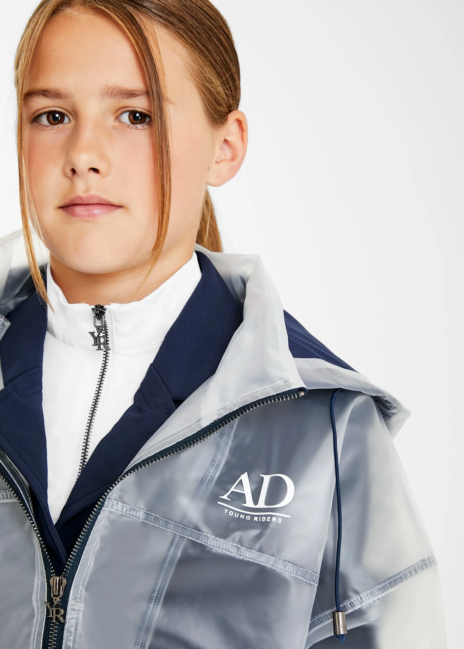 Young Riders Navy Rain Jacket